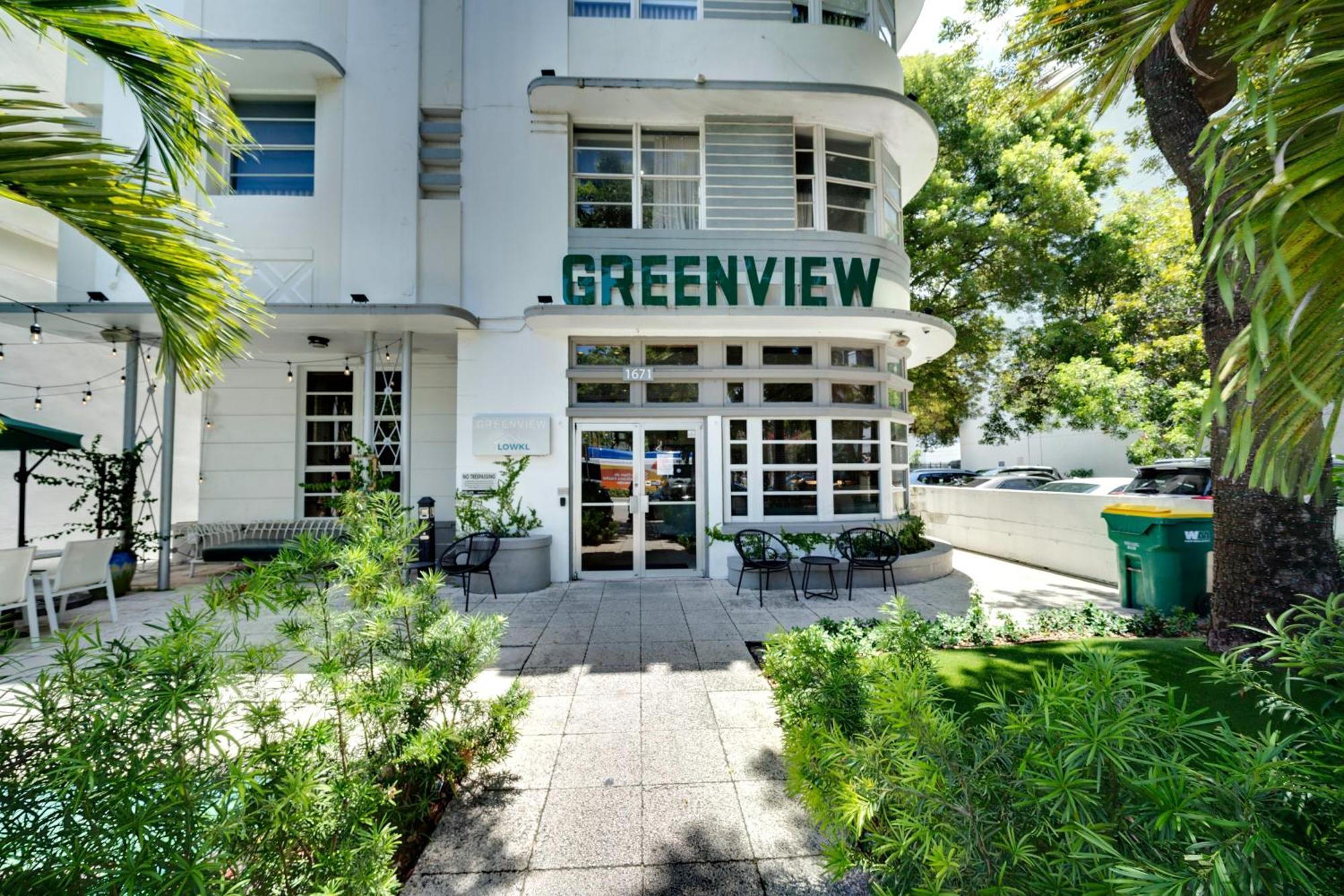 Greenview Hotel By Lowkl Miami Beach Bagian luar foto