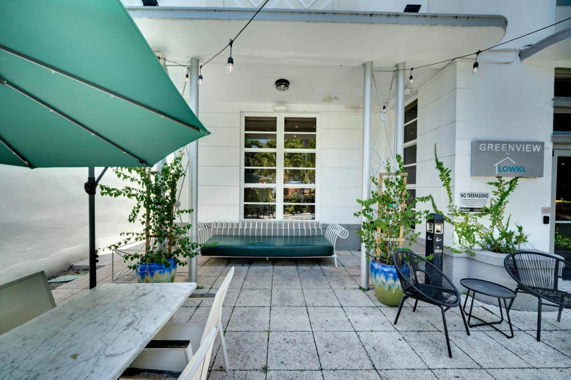 Greenview Hotel By Lowkl Miami Beach Bagian luar foto